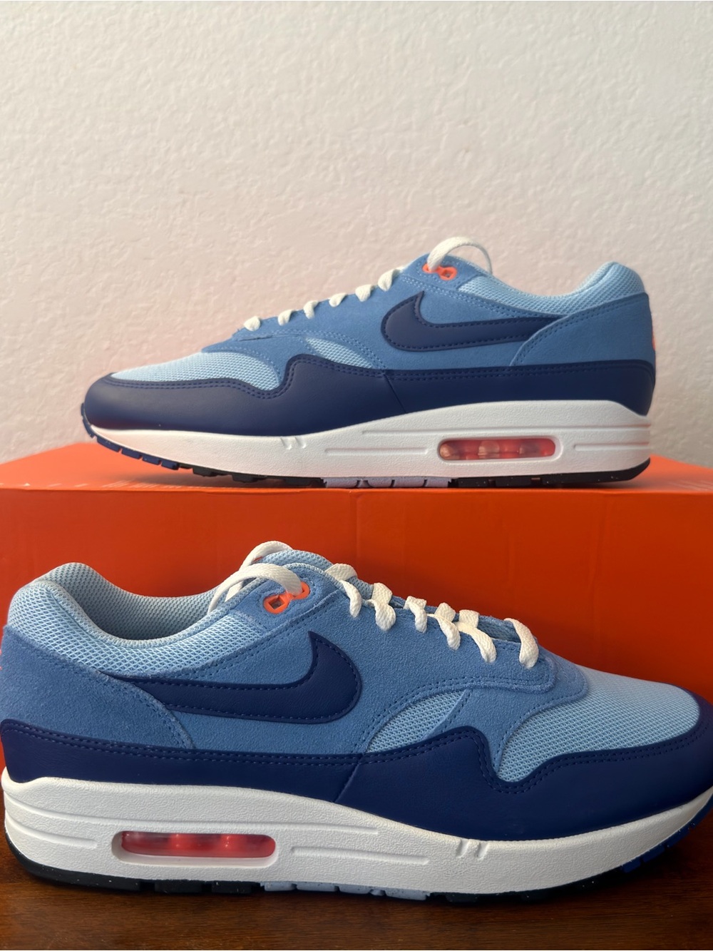 Nike Air Max 1 Essential 'Psychic Blue' FZ5808-400 Men's Size 11